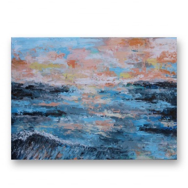 “Calm after the Storm” Acrylic on Canvas 80cm by 60cm