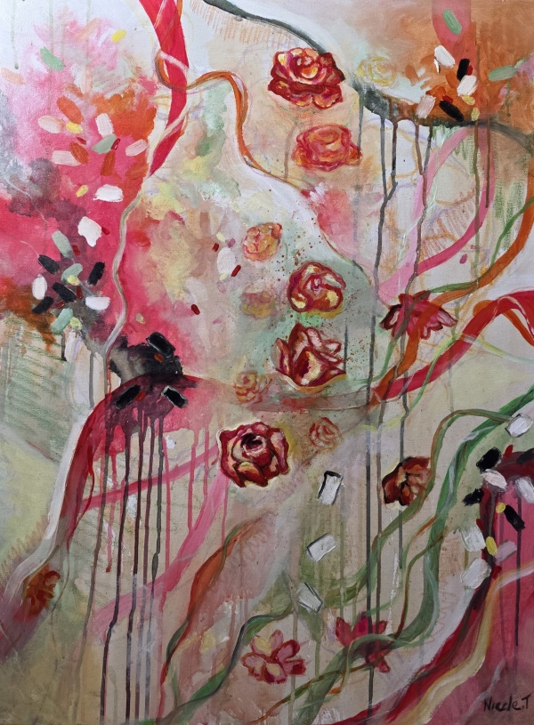 “Harmonies ” – Acrylic on Canvas 80cm by 60cm