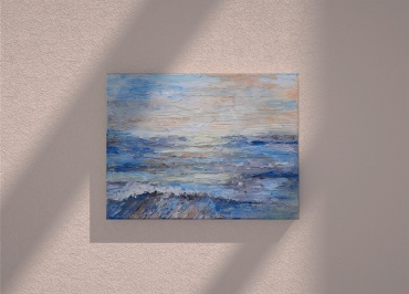 “Serene” – Acrylic on Canvas 25cm by 30cm