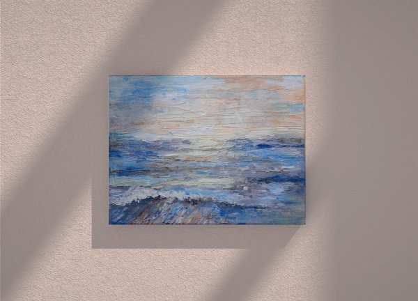 “Serene” – Acrylic on Canvas 25cm by 30cm